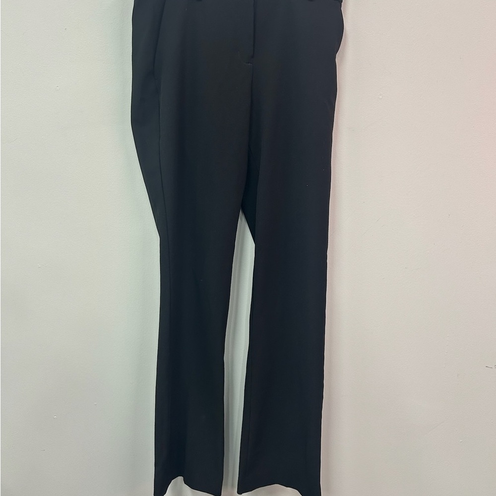 Express Black Dress Up Pants Columnist Barely Boot Mid Rise Size 10